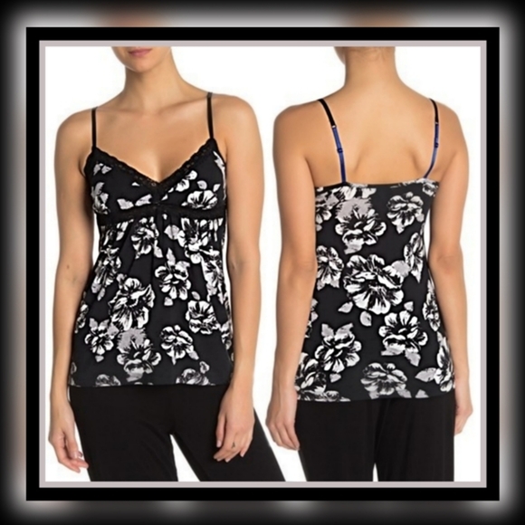 PJ Salvage ✦ Royal Romance Camisole ✦ Floral Lace V-Neck Adjustable Straps S NWT - Picture 6 of 13